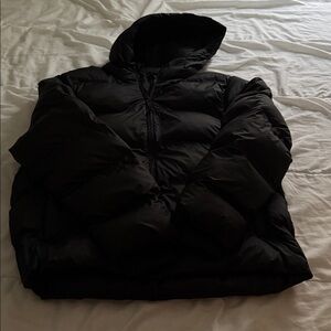 Zara Men's Black Puffer Jacket